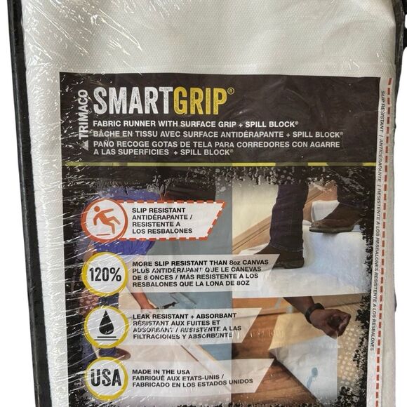 Smart Grip 4x10 Fabric Runner With Surface Grip + Spill Block *New* - Picture 2 of 5